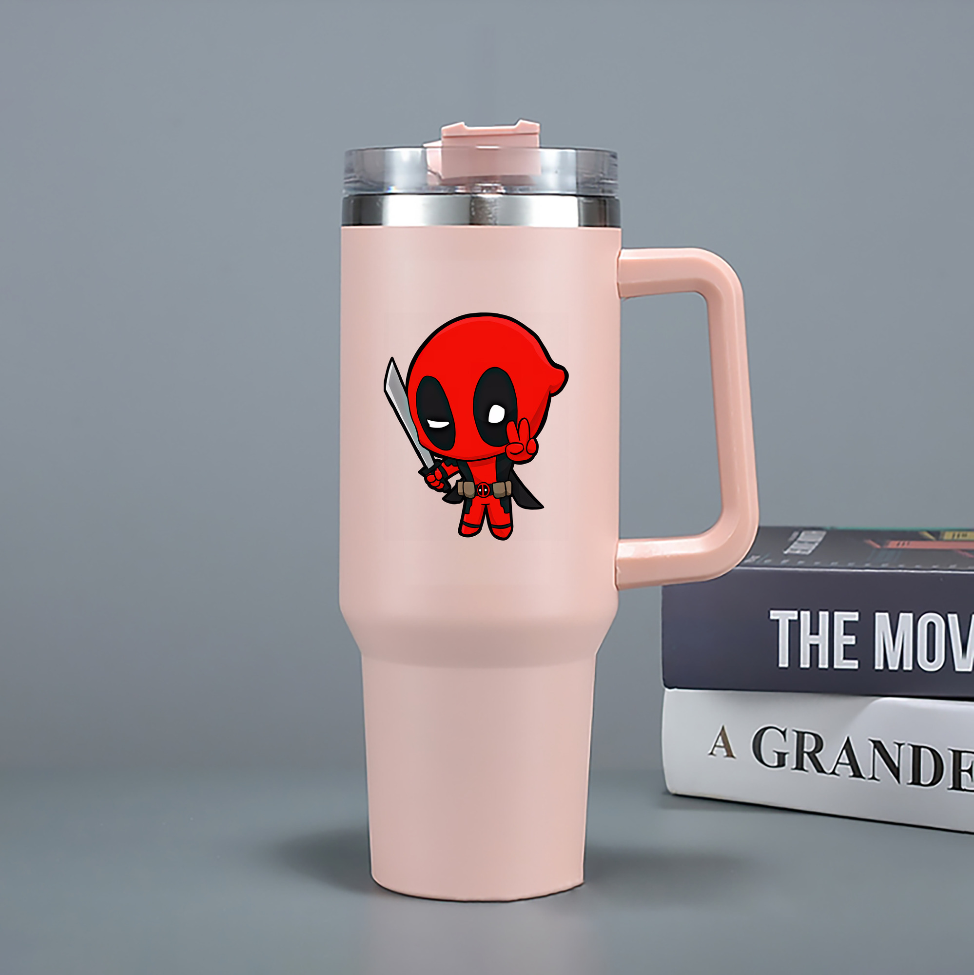 （画像用） Deadpool デッドプール 1200mL車用タンブラー（カラープリント）